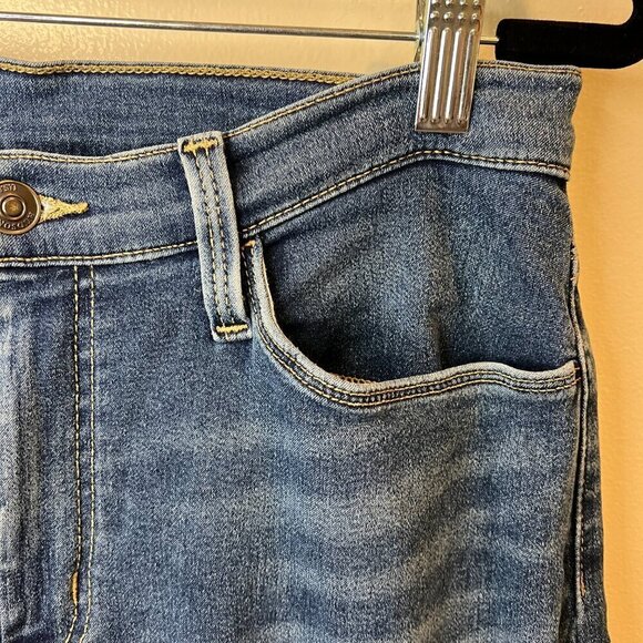 Hudson Blair Medium Wash High Rise Skinny Ankle Jeans, Size 32 - Picture 5 of 12